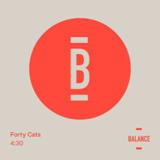 Forty Cats EP balance artwork