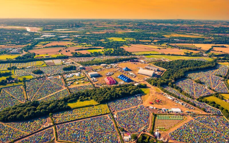 Creamfield festival site