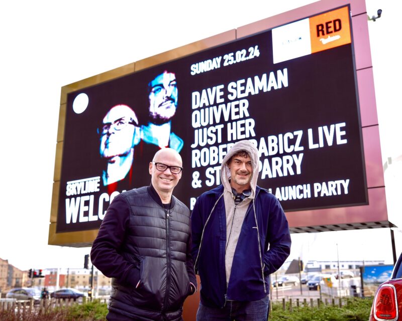 Dave Seaman Quivver Skyline Billboard | BALANCE MUSIC Dave Seaman Quivver Skyline Billboard